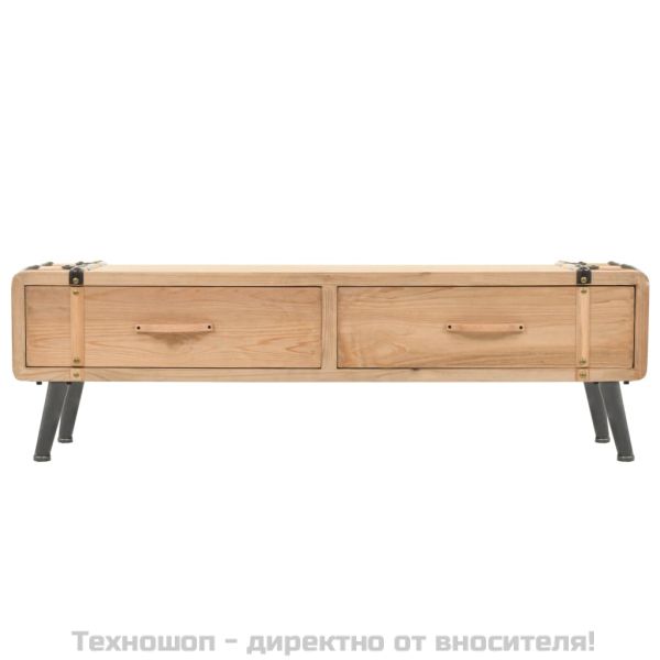 ТВ шкаф, чам масив, 120x33x35 см