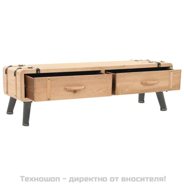 ТВ шкаф, чам масив, 120x33x35 см