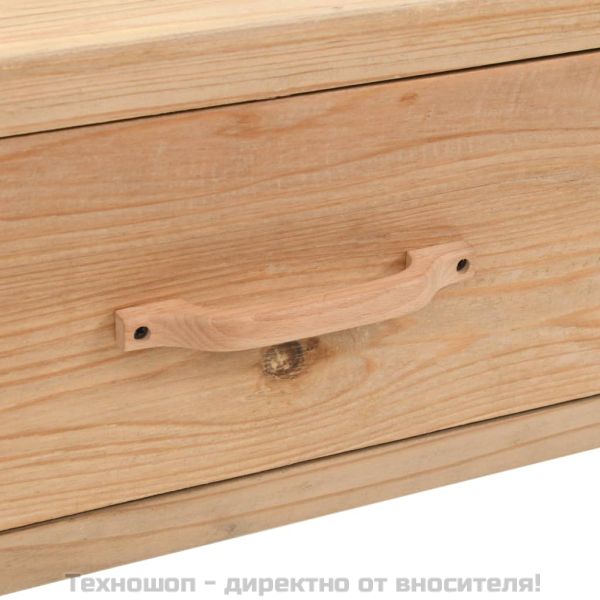 ТВ шкаф, чам масив, 120x33x35 см