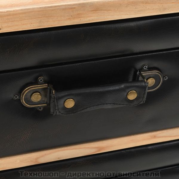 ТВ шкаф, чам масив, 80x36x75 см