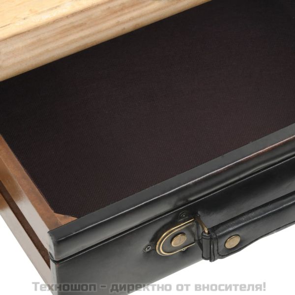 ТВ шкаф, чам масив, 80x36x75 см