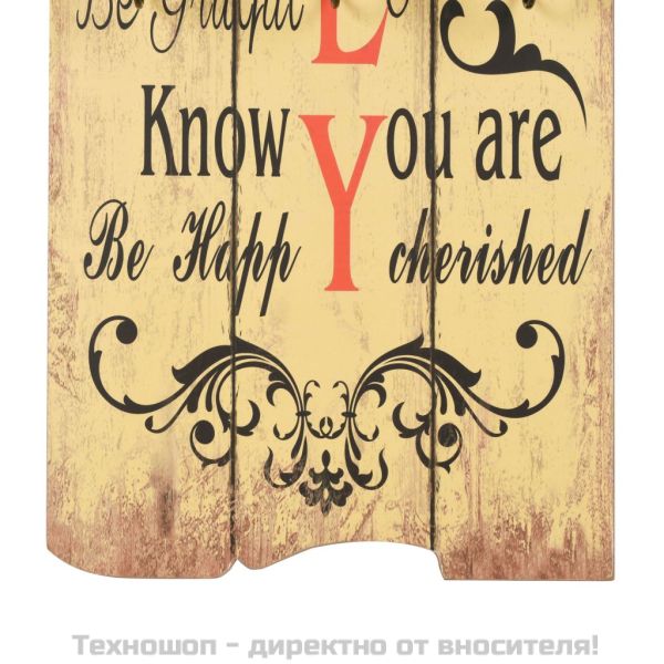 Закачалка за дрехи с 6 куки, 120х40 см, "FAMILY"