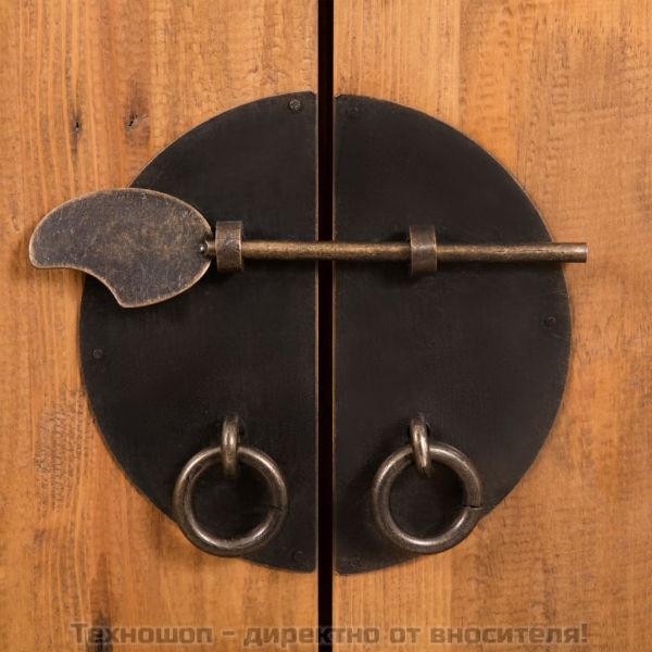 Комплект мебели за баня, борова дървесина масив