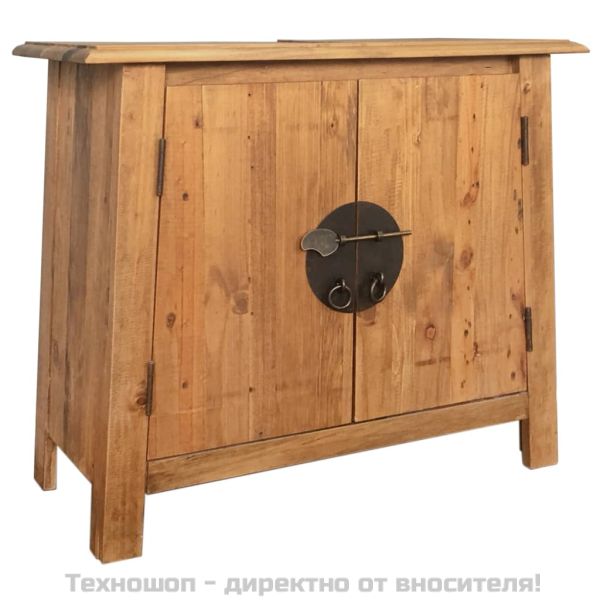 Комплект мебели за баня, борова дървесина масив