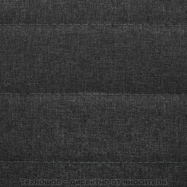 Трапезни столове, 4 бр, сиви, масивно дърво каучук и текстил