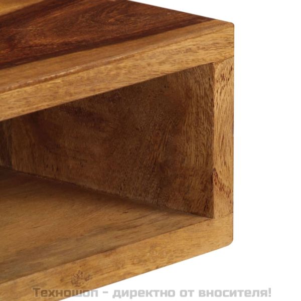 Маса за кафе, 110x50x35 см, акациево дърво масив