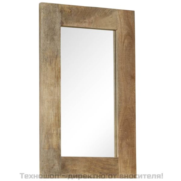 Огледало, мангово дърво масив, 50x80 см