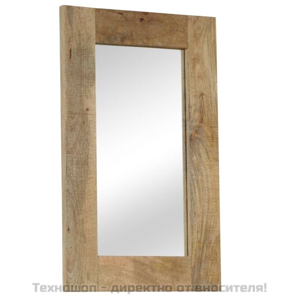 Огледало, мангово дърво масив, 50x80 см