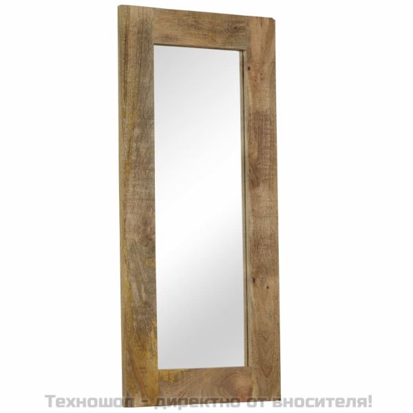 Огледало, мангово дърво масив, 50x110 см