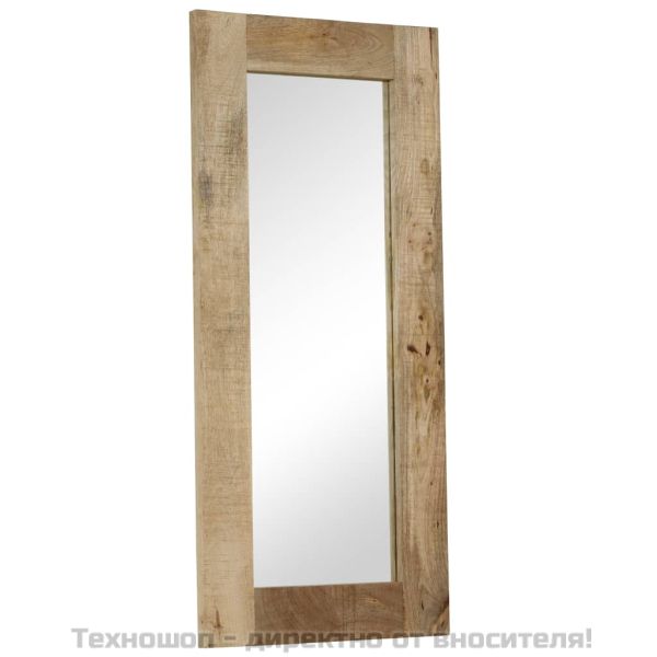 Огледало, мангово дърво масив, 50x110 см