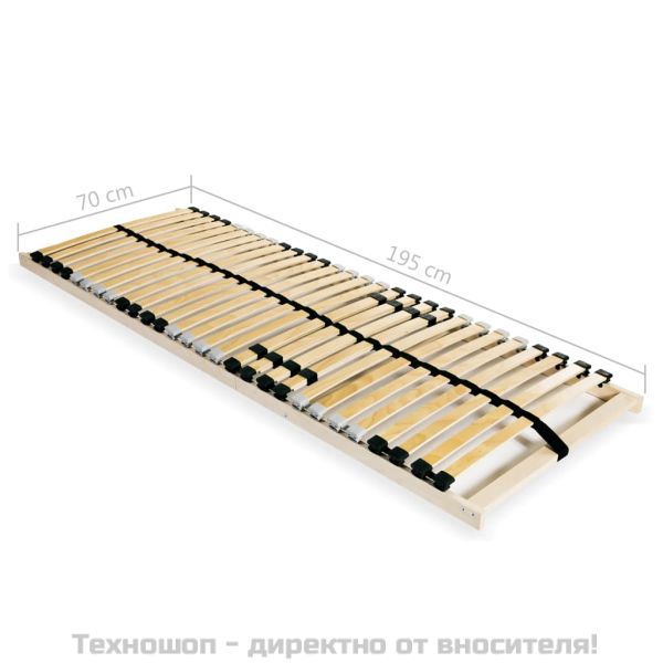 Подматрачна рамка с 28 ламела, 7 зони, 70x200 см
