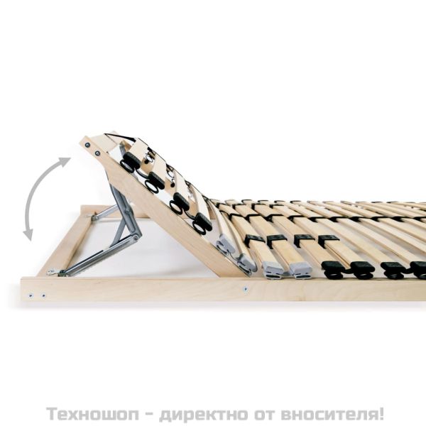 Подматрачна рамка с 28 ламела, 7 зони, 140x200 см