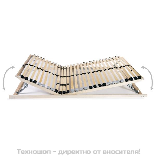 Подматрачна рамка с 28 ламела, 7 зони, 90x200 см