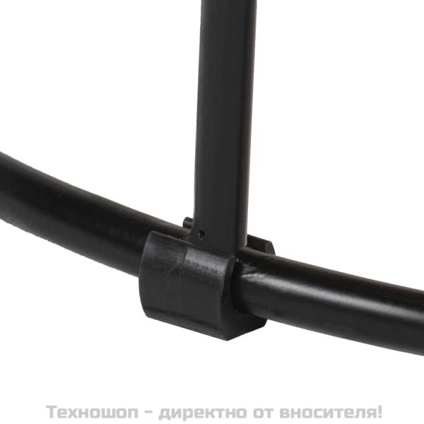 Маса за кафе, мангово дърво масив и стомана, 50x40 см