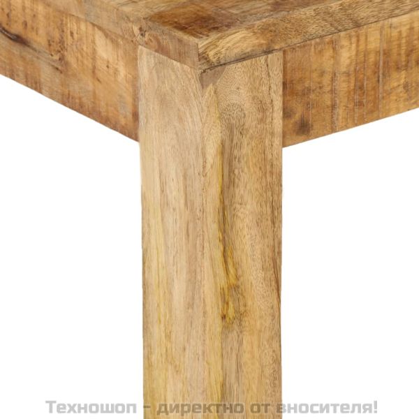 Маса за кафе, 80x80x40 см, мангово дърво масив