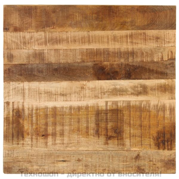 Маса за кафе, 80x80x40 см, мангово дърво масив