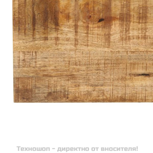 Маса за кафе, 80x80x40 см, мангово дърво масив