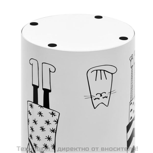 Поставка за чадъри "Жени", бяла