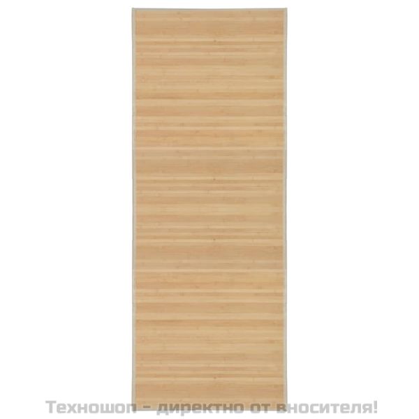 Бамбуков килим, 80x200 см, естествен цвят