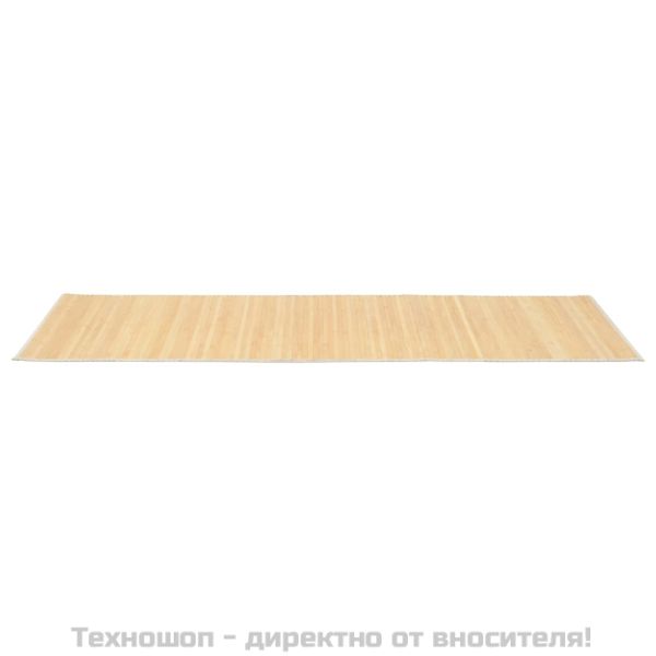Бамбуков килим, 80x200 см, естествен цвят