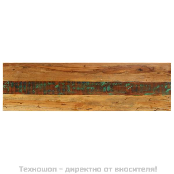 Конзолна маса, 120x35x76 cм, регенерирано дърво масив