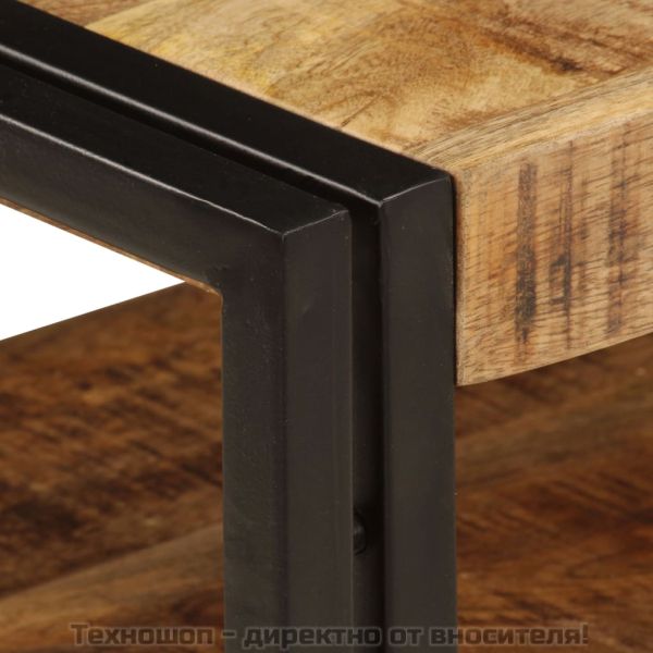 ТВ шкаф, 120x35x45 см, мангово дърво масив