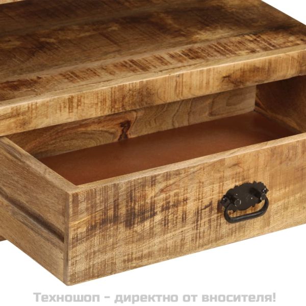 ТВ шкаф, 120x35x45 см, мангово дърво масив