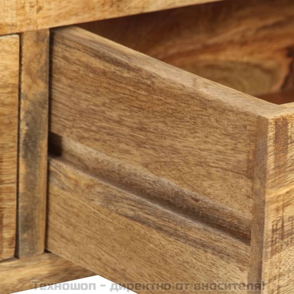 ТВ шкаф, 120x35x45 см, мангово дърво масив