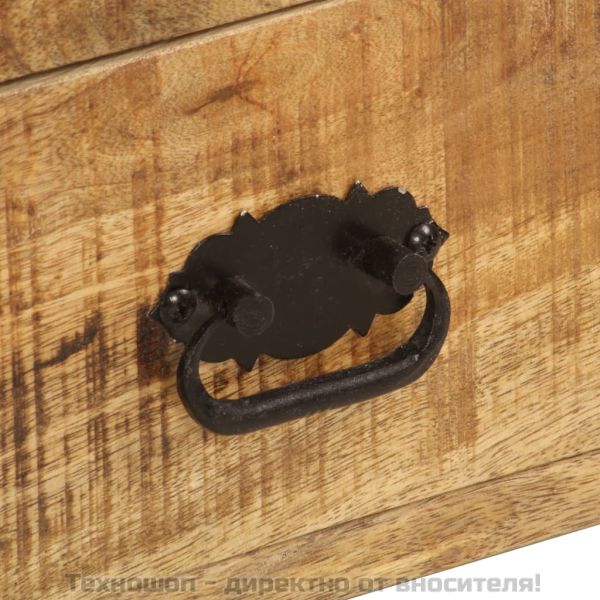 ТВ шкаф, 120x35x45 см, мангово дърво масив