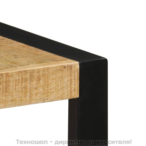 Трапезна маса, 140x70x75 cм, мангово дърво масив