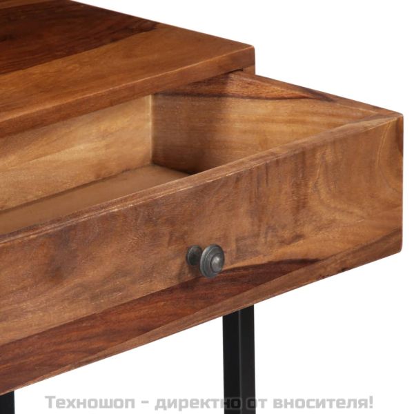 ТВ шкаф, 160x30x45 см, акациево дърво масив