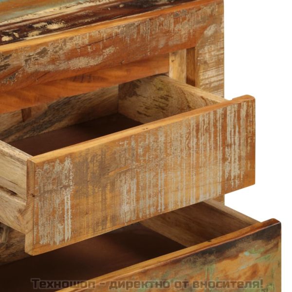 Бюфет, 120x30x75 см, регенерирано дърво масив