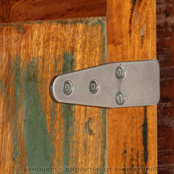 Нощно шкафче, 50x30x50 см, регенерирано дърво масив