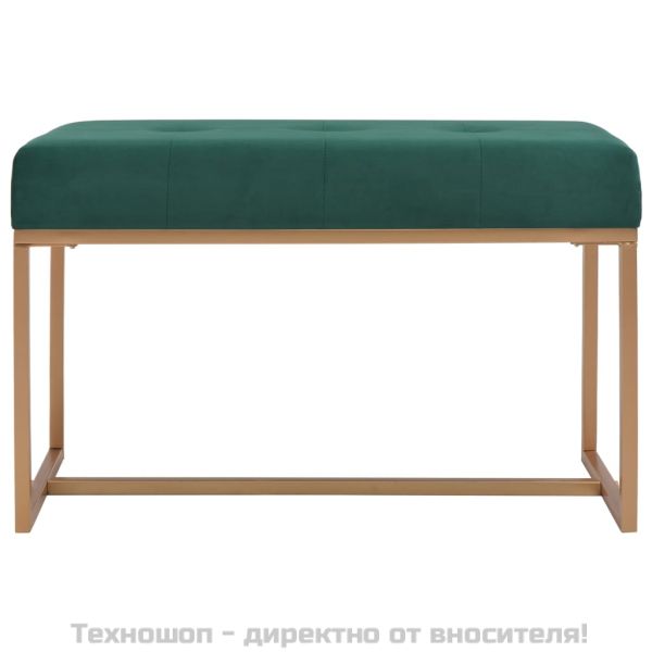 Пейка, 80 см, зелено кадифе