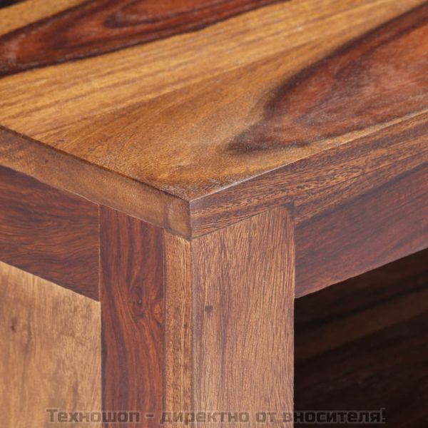 ТВ шкаф, 90x30x40 cм, акациево дърво масив