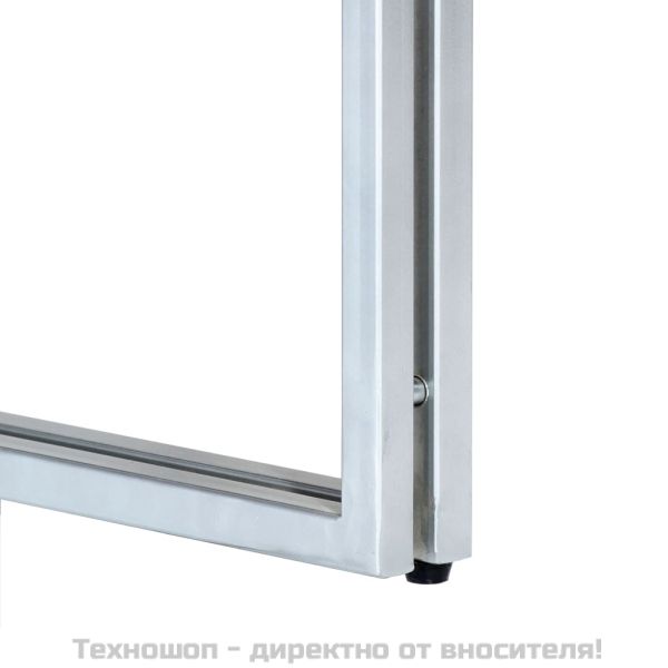 Маса за кафе, 120x60x35 см, масивно регенерирано дърво