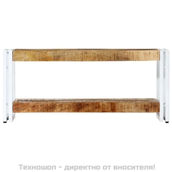 ТВ шкаф,  90x30x40 см, мангово дърво масив