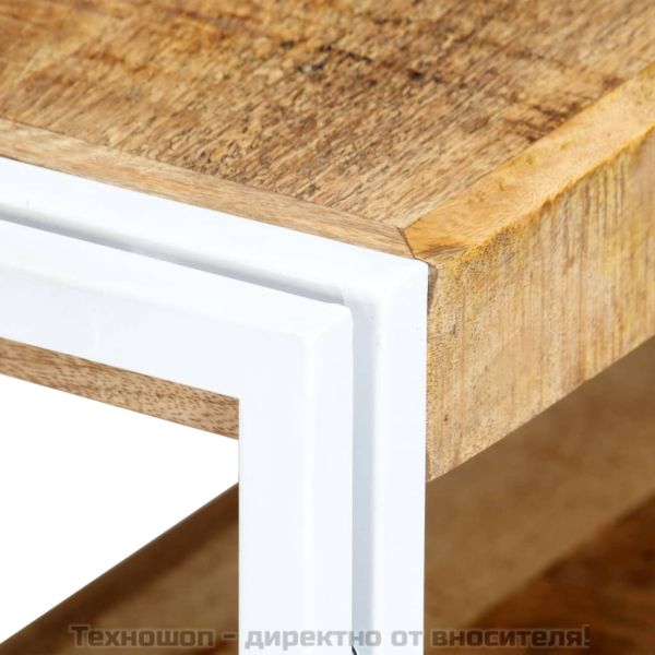 ТВ шкаф,  90x30x40 см, мангово дърво масив