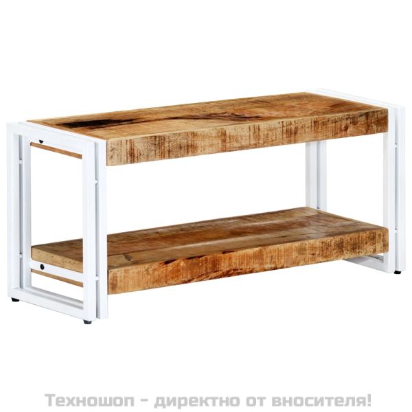 ТВ шкаф,  90x30x40 см, мангово дърво масив