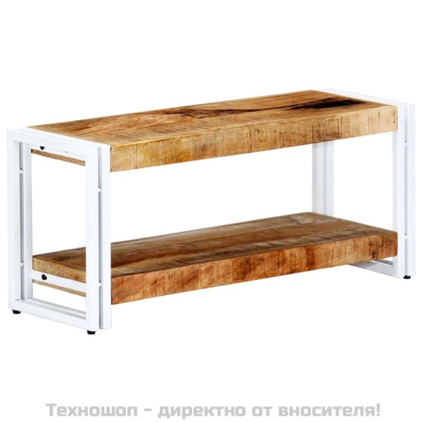 ТВ шкаф,  90x30x40 см, мангово дърво масив