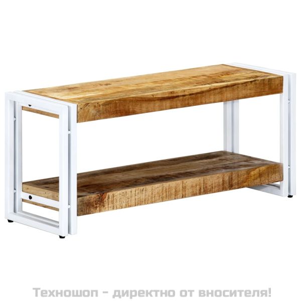 ТВ шкаф,  90x30x40 см, мангово дърво масив