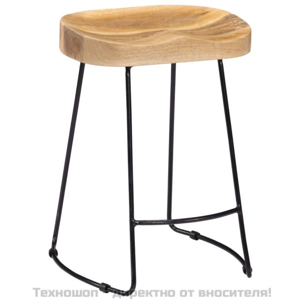 Gavin бар столове, 2 бр, мангово дърво масив