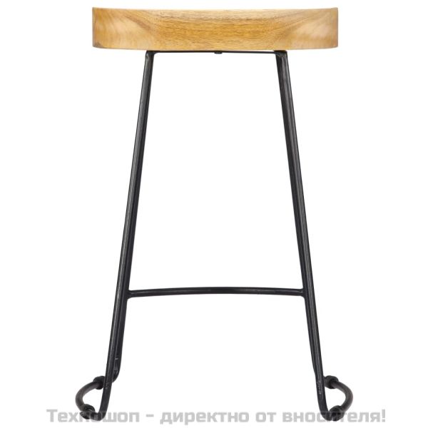 Gavin бар столове, 2 бр, мангово дърво масив