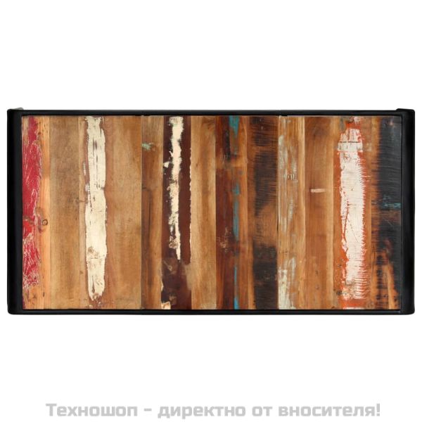Трапезна маса, 180x90x76 см, регенерирано дърво масив