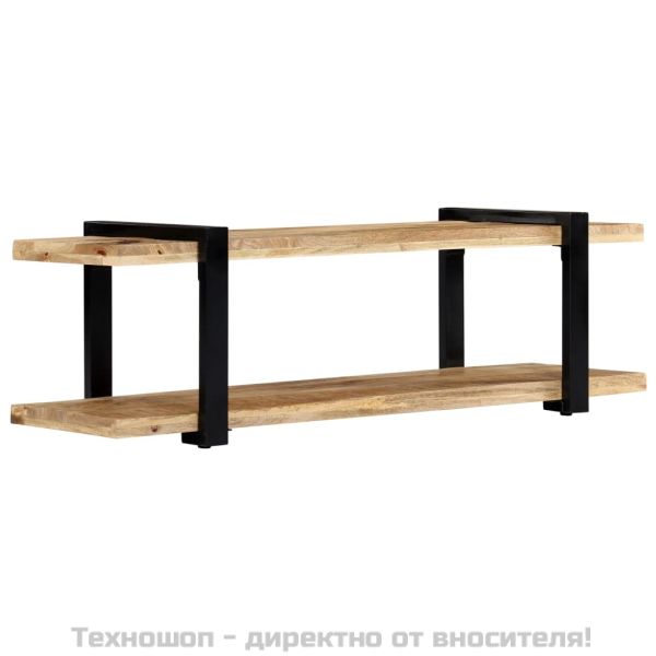 ТВ шкаф, 130x40x40 см, мангово дърво масив