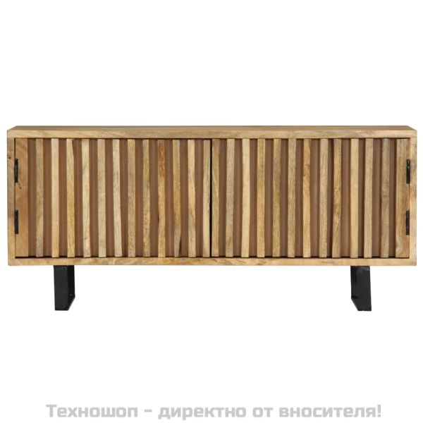 ТВ шкаф, 90x30x40 см, мангово дърво масив