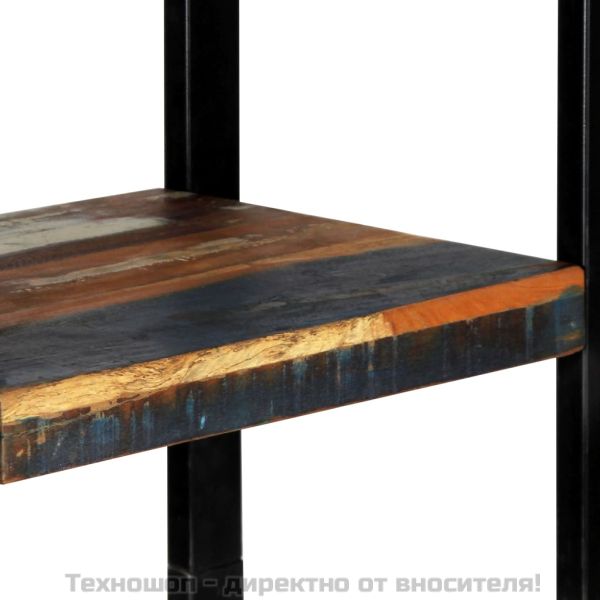 Етажерка за книги, 45x30x171 см, регенерирано дърво масив