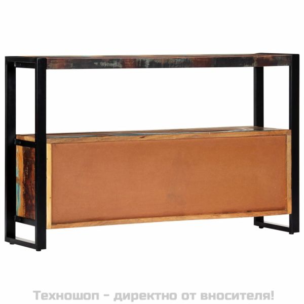 Бюфет, 120x30x75 см, регенерирано дърво масив