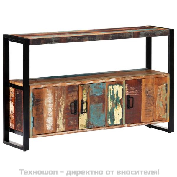 Бюфет, 120x30x75 см, регенерирано дърво масив