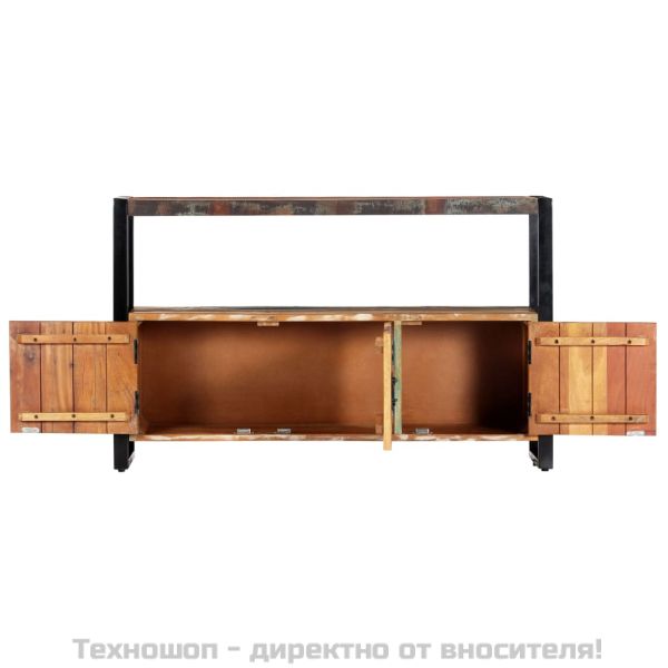 Бюфет, 120x30x75 см, регенерирано дърво масив